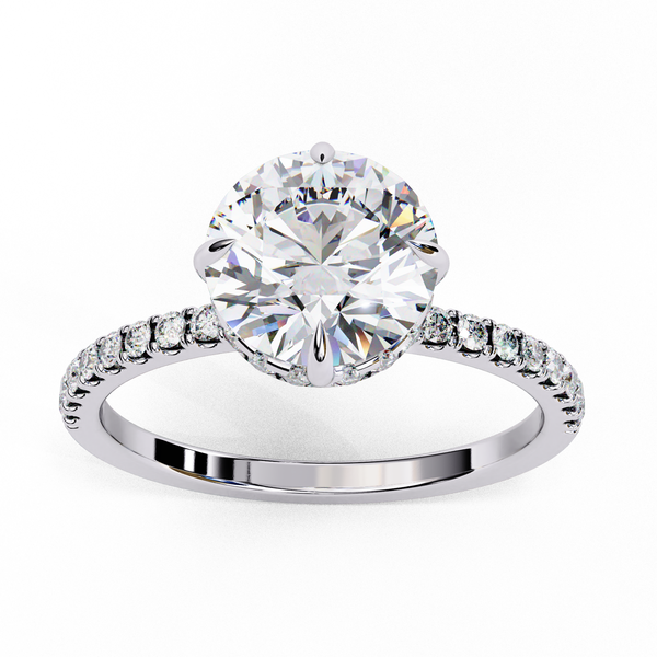 Beatrice Diamond Solitaire Ring