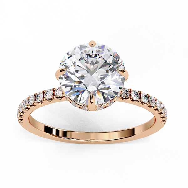 Beatrice Diamond Solitaire Ring
