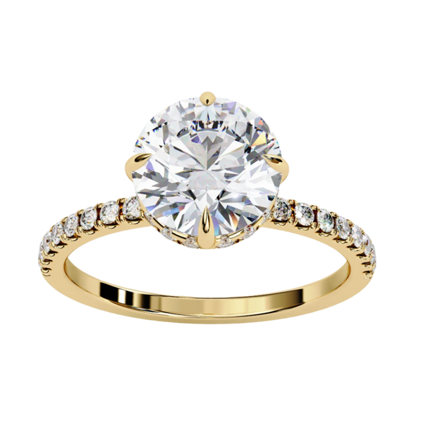 Beatrice Diamond Solitaire Ring