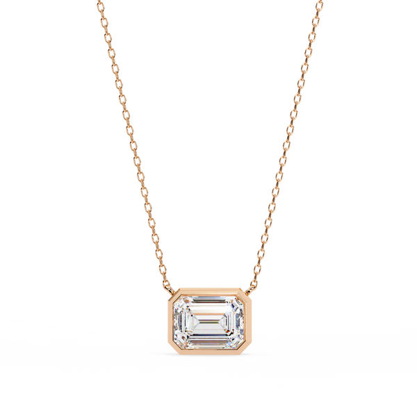 Celia Diamond Solitaire Pendant