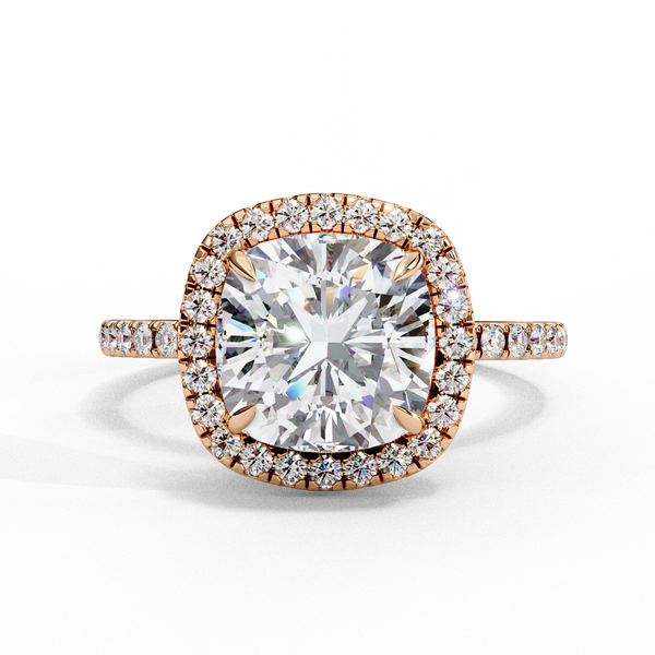 Brigitte Diamond Solitaire Ring
