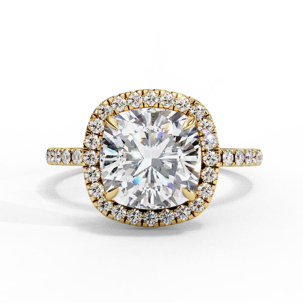 Brigitte Diamond Solitaire Ring
