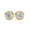 Elara Diamond Solitaire Earrings
