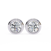 Elara Diamond Solitaire Earrings