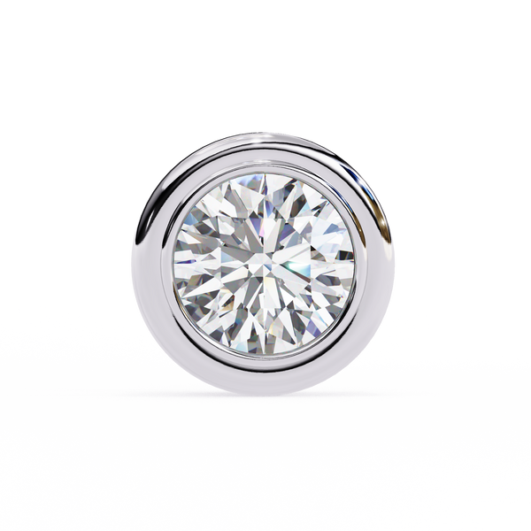 Elara Diamond Solitaire Earrings