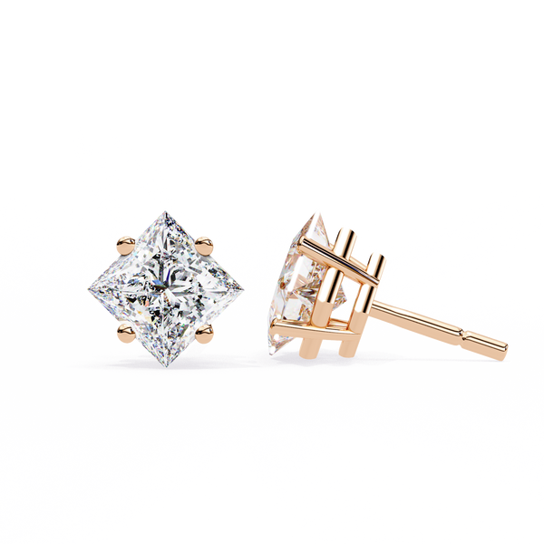 Cia Diamond Solitaire Earrings