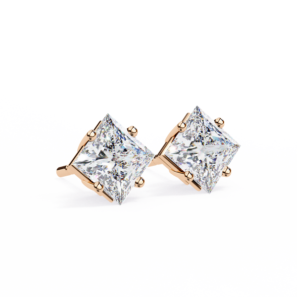 Cia Diamond Solitaire Earrings