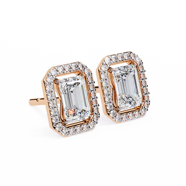 Cara Diamond Solitaire Earrings