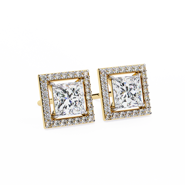Anastasia Diamond Solitaire Earrings