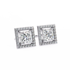 Anastasia Diamond Solitaire Earrings