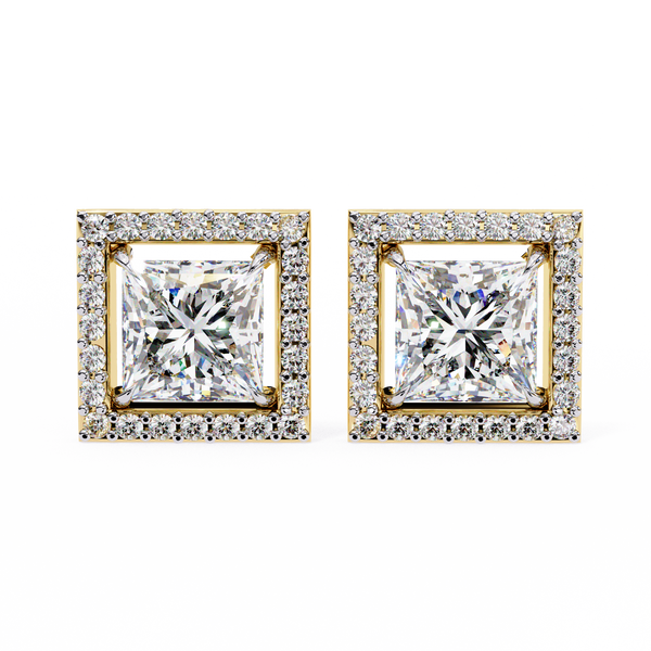 Anastasia Diamond Solitaire Earrings