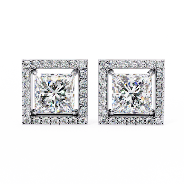 Anastasia Diamond Solitaire Earrings