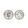 Aster Diamond Solitaire Earrings