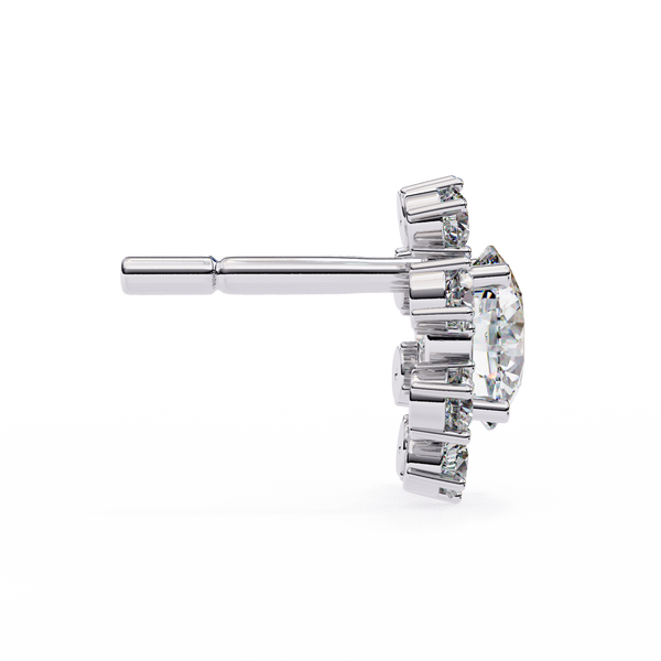 Daphne Diamond Solitaire Earrings