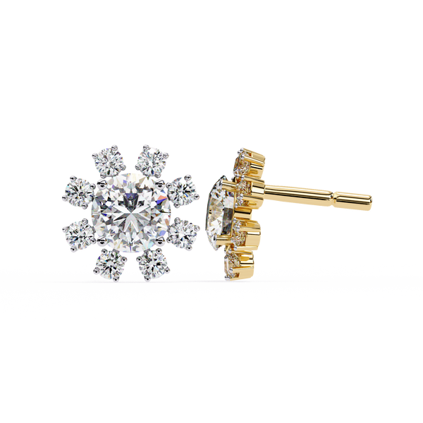 Daphne Diamond Solitaire Earrings