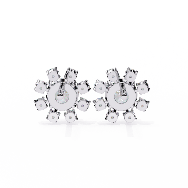 Daphne Diamond Solitaire Earrings
