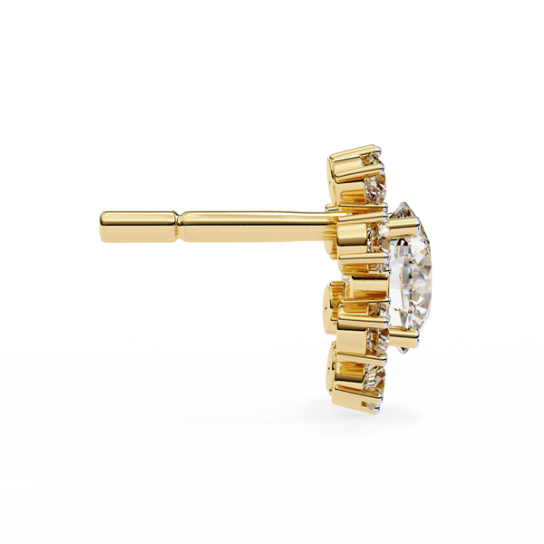 Daphne Diamond Solitaire Earrings