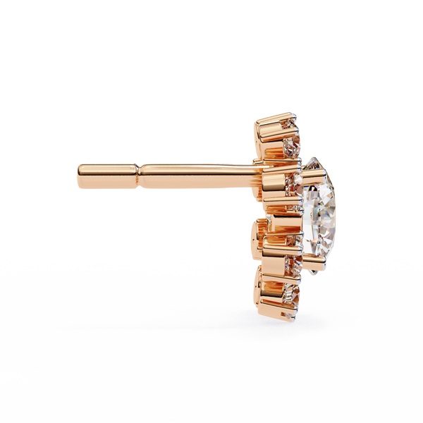Daphne Diamond Solitaire Earrings