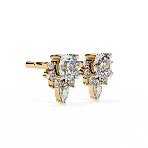 Marina Diamond Solitaire Earrings