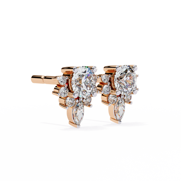Marina Diamond Solitaire Earrings