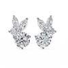 Cassie Diamond Solitaire Earrings