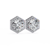 Daisy Diamond Solitaire Earrings