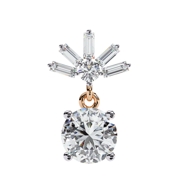 Janet Diamond Solitaire Earrings
