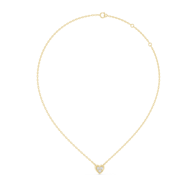The 'Trio' Heart Diamond Necklace