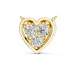 The 'Trio' Heart Diamond Necklace