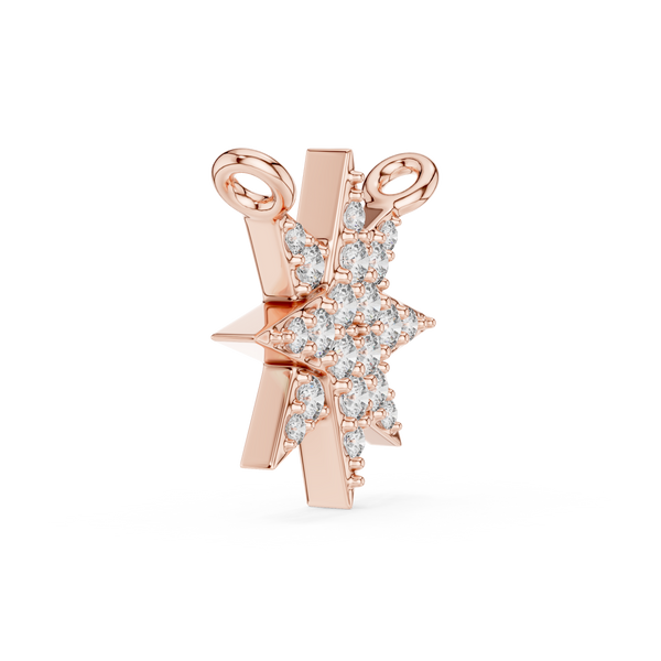 The 'Polaris' North Star Diamond Pendant