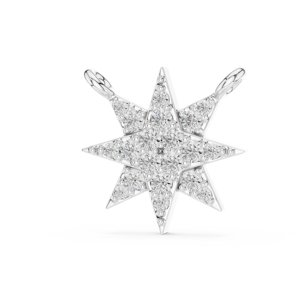 The 'Polaris' North Star Diamond Pendant