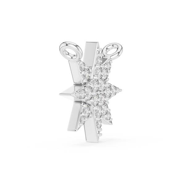 The 'Polaris' North Star Diamond Pendant
