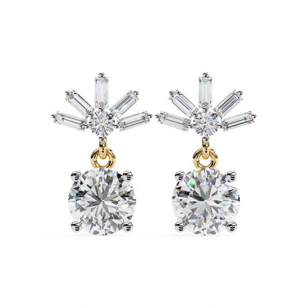 Janet Diamond Solitaire Earrings
