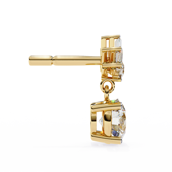 Janet Diamond Solitaire Earrings