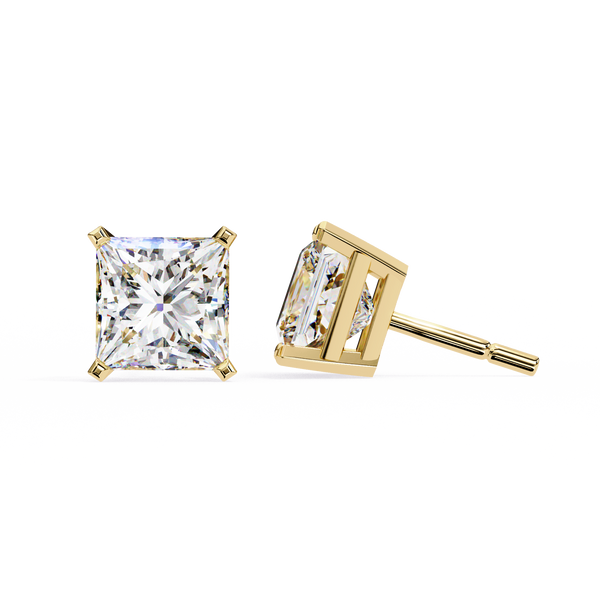 Elora Diamond Solitaire Earrings
