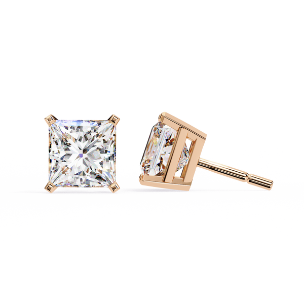 Elora Diamond Solitaire Earrings