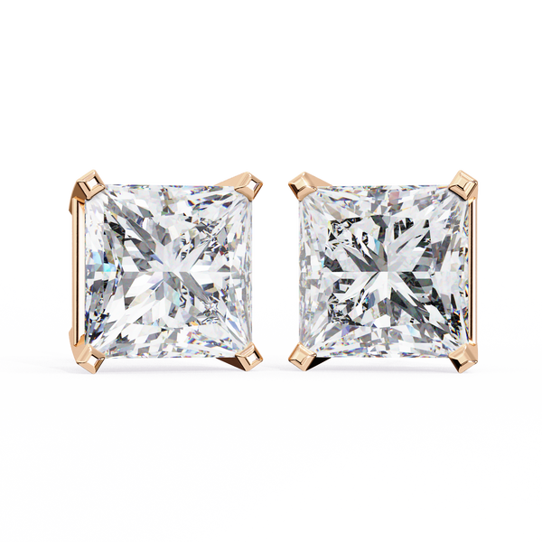 Elora Diamond Solitaire Earrings