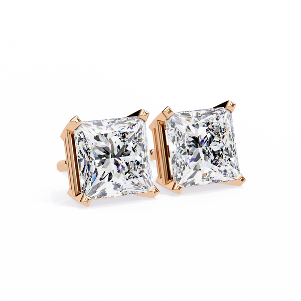 Elora Diamond Solitaire Earrings