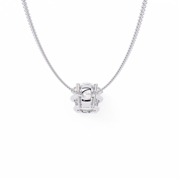 Leah Diamond Solitaire Pendant