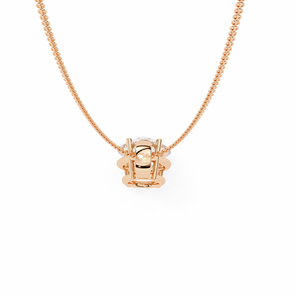 Leah Diamond Solitaire Pendant