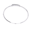 Structural Bar Diamond Accent Bangle