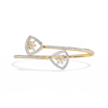 Floating Trellis Diamond Bangle