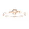 Orbital Sphere Diamond Two-Tone Bracelet