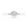 Orbital Sphere Diamond Two-Tone Bracelet