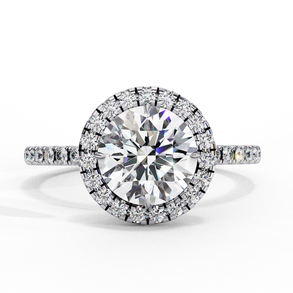 Camille Diamond Solitaire Ring