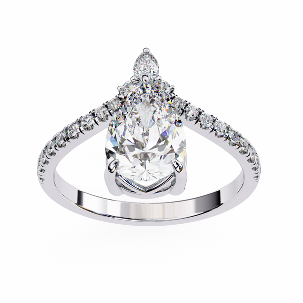 Maria Diamond Solitaire Ring