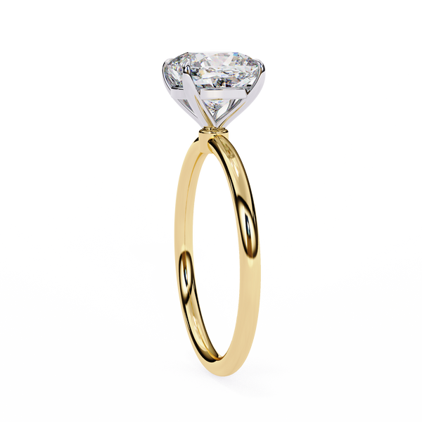 Eleanor Diamond Solitaire Ring