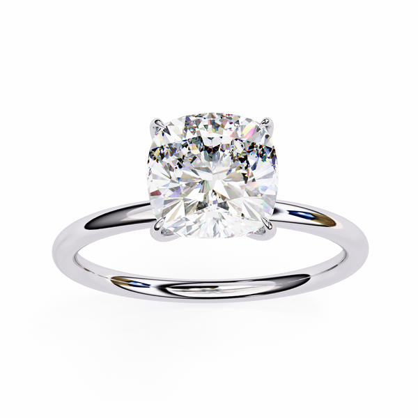 Eleanor Diamond Solitaire Ring