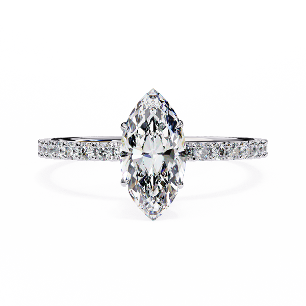 Emmanuella Diamond Solitaire Ring