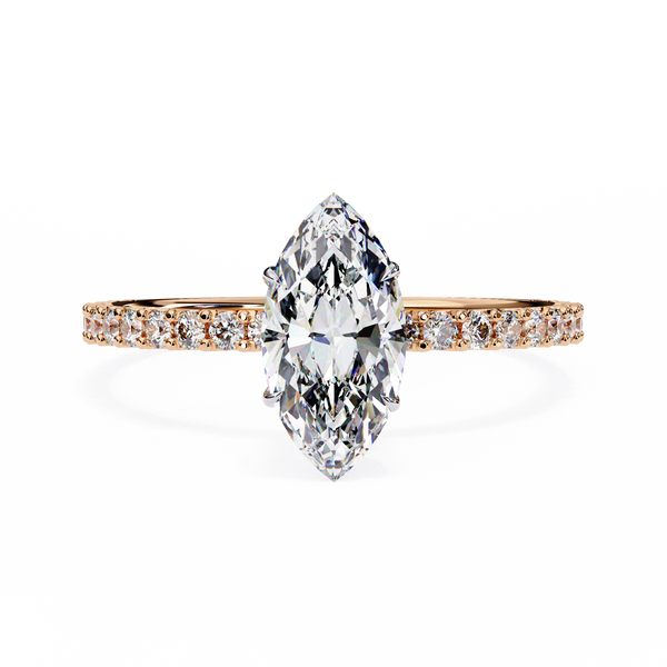 Emmanuella Diamond Solitaire Ring